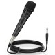 Audio Array AM-C3 XLR to TRS Dynamic Handheld Karaoke Microphone | Premium Metal Built with 3M Cable | Singing, Public Meetings, Studio Recording, Live Show, Party, Church, Wedding