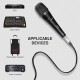Audio Array AM-C3 XLR to TRS Dynamic Handheld Karaoke Microphone | Premium Metal Built with 3M Cable | Singing, Public Meetings, Studio Recording, Live Show, Party, Church, Wedding