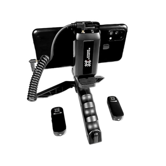 Xtreme Acoustics XAWL603 Wireless UHF Dual Channel Lavalier Microphone with 3.5mm Camera and Mobile Cable for Singing, Audio Video Recording, YouTube Xtreme Acoustics XAWL603 Wireless UHF Dual Channel Lavalier Microphone with 3.5mm Camera and Mobile Cable for Singing, Audio Video Recording, YouTube