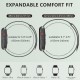 VEMIGON for Apple Watch Band Series 10 46mm, Series 9/8/7/6/5/4/3/2/1/SE/Ultra 42mm 44mm 45mm 49mm, Stainless Steel Mesh Loop Magnetic Clasp Replacement Strap for iWatch(Watch Not Included) Black
