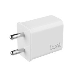 boAt WCDV 20W Super Fast Type C Charger Compatible with All Android Phones, White