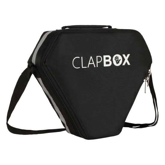 Clapbox Travel Cajon (2-sided), Snare, Bongo - Rubber wood with Carry Bag