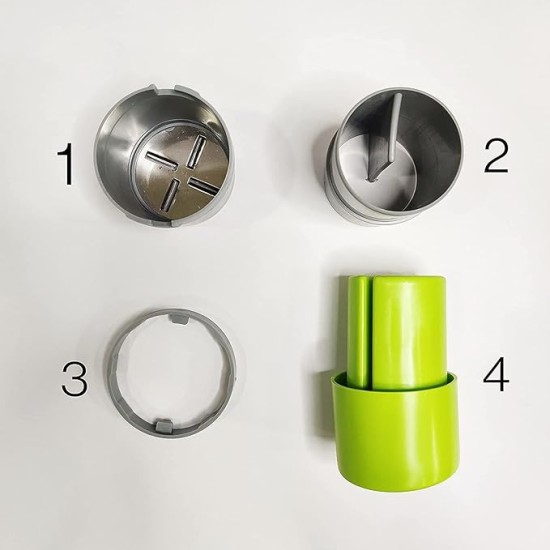 Tosaa Dry Fruit Cutter, Slicer, Grinder, Chocolate Cutter and Butter Slicer with 3 in 1 Blade Almonds, Cashews- Color May Vary (Pack of 1, Abs/Unbreakable)