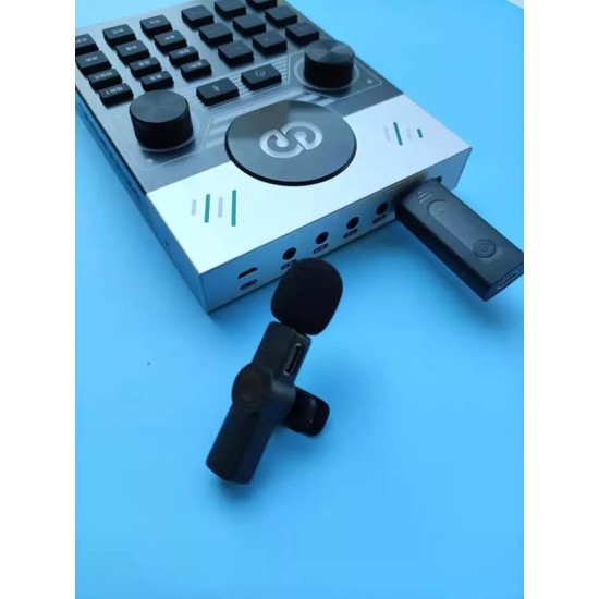 Careflection K35 3.5Mm Aux Dual Receivers (2 - Mics, 1 Input) Wireless Collar Microphone Lapel Lavalier Mic Plug & Play Mike Compatible Withfor Vlogging Interview Live Streaming, DSLR, Camera