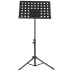Techtest Music Stand for Notes Height & Angle Adjustable Orchestral Stand Conductor Sheet Stand and Music Sheet Clip Holder Notation Stand for Singers Lyrics Stand Folding Musical Instruments