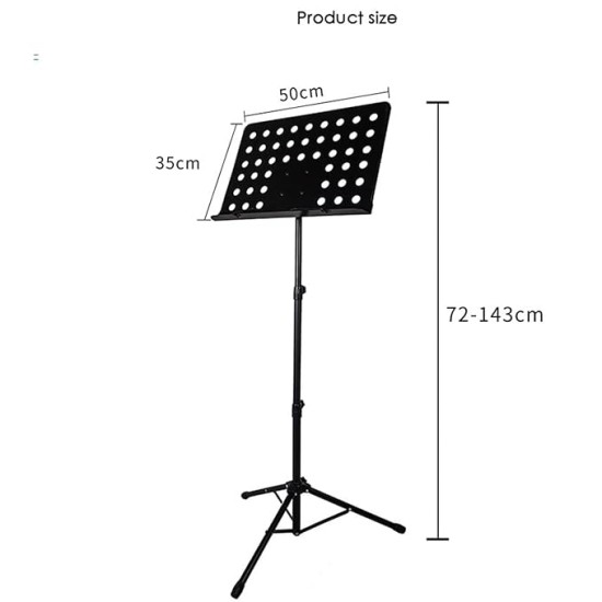 Techtest Music Stand for Notes Height & Angle Adjustable Orchestral Stand Conductor Sheet Stand and Music Sheet Clip Holder Notation Stand for Singers Lyrics Stand Folding Musical Instruments Techtest Music Stand for Notes Height & Angle Adjustable Orchestral Stand Conductor Sheet Stand and Music Sheet Clip Holder Notation Stand for Singers Lyrics Stand Folding Musical Instruments