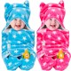 OYO BABY 3-in-1 Hooded Baby Blanket Wrapper - Pack of 2 (Star Pink and Blue) Towel for Baby Boy and Girl | All Season Soft Swaddle | 0-6 Months | Nursing Baby Gifts | Bath Robe OYO BABY 3-in-1 Hooded Baby Blanket Wrapper - Pack of 2 (Star Pink and Blue) Towel for Baby Boy and Girl | All Season Soft Swaddle | 0-6 Months | Nursing Baby Gifts | Bath Robe