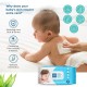 Mee Mee Soft Gentle Baby Wet Wipes (72 Wipes) Pack of 6 | Infused with Aloe Vera and Vitamin E | Paraben & Sulphate Free | Cleansing Wipes | Wipes Combo for Babies