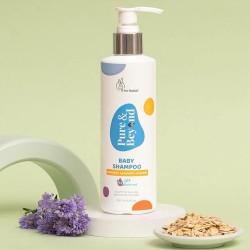 R for Rabbit Pure & Beyond Baby Shampoo for Kids, No Tears, Ph 5.5 Mild & Gentle With Natural Oatmeal and Avacado (200 ml)