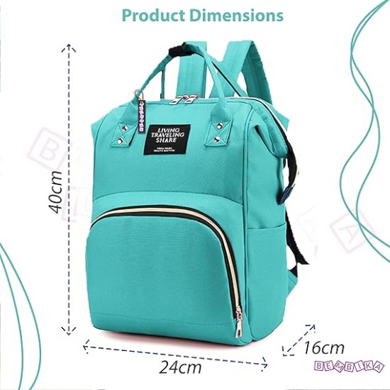 BEMBIKA Diaper Bags for Mom and Dad, Diaper Bags for mom and Baby, Mummy Bag for Multi-Function Waterproof and Large Capacity BEMBIKA Diaper Bags for Mom and Dad, Diaper Bags for mom and Baby, Mummy Bag for Multi-Function Waterproof and Large Capacity