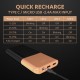 Duracell Power Bank 10000 mAh, Portable Charger, USB C/Micro USB Input, USB A/USB C Output, Fast Charge Technology, 22.5W Power Delivery for Smartphones, Tablets, Headphones and USB-Powered Devices