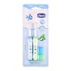 Chicco Baby Manual Toothbrush For Infants (6M-36M), Set Of 2|Extra Soft Tapered Bristles Ideal For Milk Teeth|Bpa Free (Blue, Green)
