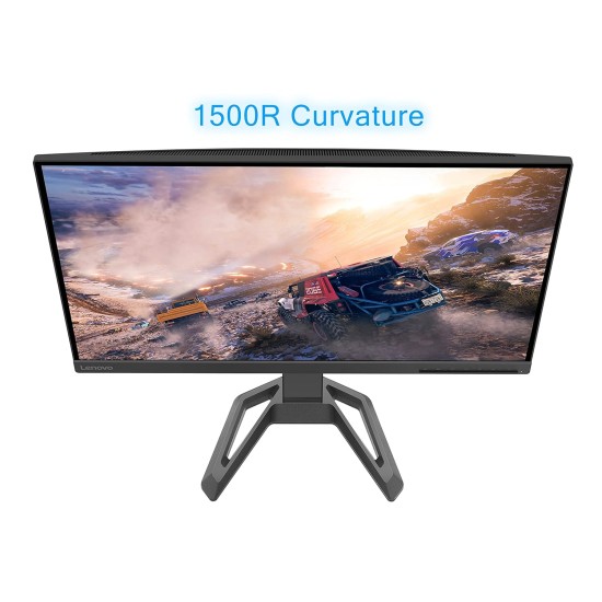 Lenovo Gaming G-Series Curved 27in(68.58cm) 1920x1080 FHD VA Monitor |165Hz|1ms, AMD FreeSyncPremium|90%DCI-P3, 2x3W Speakers, HDMI|DP, Height Adjust TiltStand,TUV EyesafeCertified,Raven Black-G27c-30 Lenovo Gaming G-Series Curved 27in(68.58cm) 1920x1080 FHD VA Monitor |165Hz|1ms, AMD FreeSyncPremium|90%DCI-P3, 2x3W Speakers, HDMI|DP, Height Adjust TiltStand,TUV EyesafeCertified,Raven Black-G27c-30