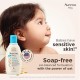 Aveeno Baby Daily Moisture Wash and Shampoo (100ml) | Cleanses hair & body | Oat kernel extract & glycerin | Tear-free, soap-free, paraben-free, hypoallergenic | US #1 Pediatrician recommended