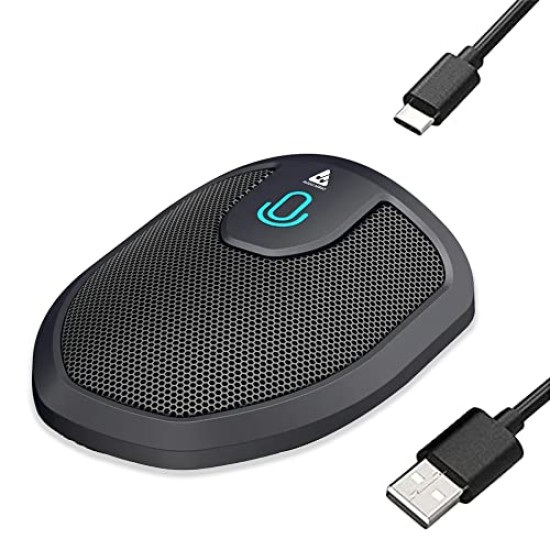 Audio Array AM-C28 USB Plug & Play Conference Microphone | Omni Directional Pickup Upto 3M | Mic Mute Button | No Drivers Condenser USB Type-C | Ideal for Meetings & Video Calling (Not a Speaker) Audio Array AM-C28 USB Plug & Play Conference Microphone | Omni Directional Pickup Upto 3M | Mic Mute Button | No Drivers Condenser USB Type-C | Ideal for Meetings & Video Calling (Not a Speaker)