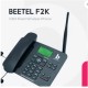 Beetel F2K GSM Fixed Wireless Phone, LCD Display, Supports Quad Band, Dual Sim, Hotline with Keypad Lock, Alarm, Calculator, Calendar, Low Battery Alert, Two-Way Speaker, 4 Direct Memory Keys (Black)