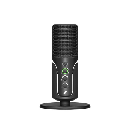 Sennheiser Profile USB Microphone for Podcasting, Recording, Streaming & Gaming. Built-in Headphone Output, All Metal housing and Cardioid Condenser Capsule