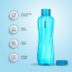 Solimo 1000 ml Plastic Water Bottle | Set of 6 |Multi Color
