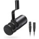 Maono PD100 Professional XLR Dynamic Microphone for Singing, YouTube Recording, Podcast, with Voice Isolation Technology, Metal Mic, Work for Audio Interface, Mixer Maono PD100 Professional XLR Dynamic Microphone for Singing, YouTube Recording, Podcast, with Voice Isolation Technology, Metal Mic, Work for Audio Interface, Mixer