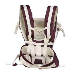 BabyGo Kids 4-in-1 Adjustable Baby Carrier Cum Kangaroo Bag | Multiple Carry Positions: Front, Back, Hip - Comfortable & Adjustable with Safety Belt and Buckle Straps (Purple) BabyGo Kids 4-in-1 Adjustable Baby Carrier Cum Kangaroo Bag | Multiple Carry Positions: Front, Back, Hip - Comfortable & Adjustable with Safety Belt and Buckle Straps (Purple)