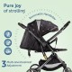 LuvLap Alpha Baby Stroller/Pram, One Fold, Travel Friendly, 5 Point Safety Harness, Reversible Handle bar, Multilevel Recline & Adjustable footrest, Extendable Canopy, for Babies 0-3 Years (Black) LuvLap Alpha Baby Stroller/Pram, One Fold, Travel Friendly, 5 Point Safety Harness, Reversible Handle bar, Multilevel Recline & Adjustable footrest, Extendable Canopy, for Babies 0-3 Years (Black)