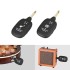 Careflection || Wireless Audio Transmitter Receiver 100ft Transmission Distance Built-in Rechargeable Lithium Battery, Electric Guitar Accessories for Guitar Bass