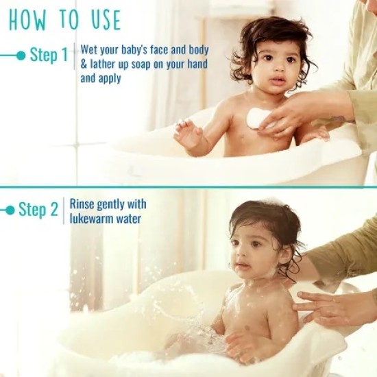 Parachute Advansed Baby Soap For Newborn Babies Virgin Coconut Oil & Coconut Milk Parachute Advansed Baby Soap For Newborn Babies Virgin Coconut Oil & Coconut Milk