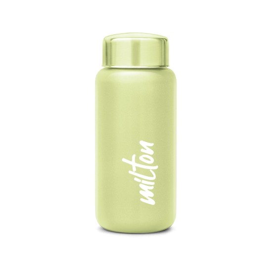 Milton Aqua 500 Stainless Steel Water Bottle, 500 ml, Light Green | Single walled | Leak Proof | Easy Grip | Easy to Carry | Gym Bottle | Home | Kitchen | Hiking | Treking Bottle | Travel Bottle Milton Aqua 500 Stainless Steel Water Bottle, 500 ml, Light Green | Single walled | Leak Proof | Easy Grip | Easy to Carry | Gym Bottle | Home | Kitchen | Hiking | Treking Bottle | Travel Bottle