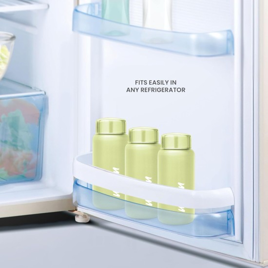 Milton Aqua 500 Stainless Steel Water Bottle, 500 ml, Light Green | Single walled | Leak Proof | Easy Grip | Easy to Carry | Gym Bottle | Home | Kitchen | Hiking | Treking Bottle | Travel Bottle Milton Aqua 500 Stainless Steel Water Bottle, 500 ml, Light Green | Single walled | Leak Proof | Easy Grip | Easy to Carry | Gym Bottle | Home | Kitchen | Hiking | Treking Bottle | Travel Bottle