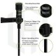 HUMBLE HB-C01 Lavalier Lapel Condenser Mic for Android, USB Type C Microphone for YouTube Vlogging F
