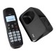 Hola ! Tc 700 Expandable 2.4Ghz Cordless Landline Phone with Caller ID Display, Stores 50 Contacts, Upto 8Hrs of Talk Time, Solid Build Quality, Alarm Function, Mute & Flash Function
