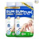 Bumtum Baby Diaper Pants, Small Size, 204 Count, Double Layer Leakage Protection Infused With Aloe Vera, Cottony Soft High Absorb Technology Bumtum Baby Diaper Pants, Small Size, 204 Count, Double Layer Leakage Protection Infused With Aloe Vera, Cottony Soft High Absorb Technology