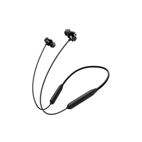OnePlus Bullets Wireless Z2 ANC Bluetooth in Ear Earphones with Mic, 45dB Hybrid ANC, Bombastic Bass - 12.4 mm Drivers, 10 Mins Charge - 20 Hrs Music, 28 Hrs Battery (Booming Black)
