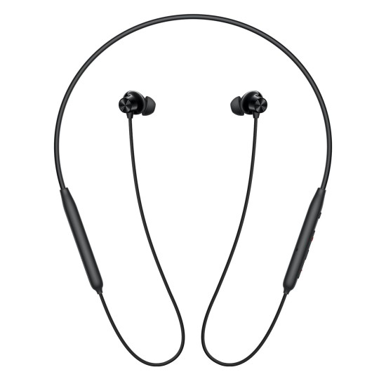 OnePlus Bullets Wireless Z2 ANC Bluetooth in Ear Earphones with Mic, 45dB Hybrid ANC, Bombastic Bass - 12.4 mm Drivers, 10 Mins Charge - 20 Hrs Music, 28 Hrs Battery (Booming Black)