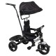 BeyBee| Beta Secure Baby Tricycle for Kids with Sun Canopy & Parents Handle and Also with a Storage Basket Back Side | Color Wheels for Boys and Girls for Age 1 to 5 yrs (Black) BeyBee| Beta Secure Baby Tricycle for Kids with Sun Canopy & Parents Handle and Also with a Storage Basket Back Side | Color Wheels for Boys and Girls for Age 1 to 5 yrs (Black)