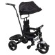 BeyBee| Beta Secure Baby Tricycle for Kids with Sun Canopy & Parents Handle and Also with a Storage Basket Back Side | Color Wheels for Boys and Girls for Age 1 to 5 yrs (Black) BeyBee| Beta Secure Baby Tricycle for Kids with Sun Canopy & Parents Handle and Also with a Storage Basket Back Side | Color Wheels for Boys and Girls for Age 1 to 5 yrs (Black)