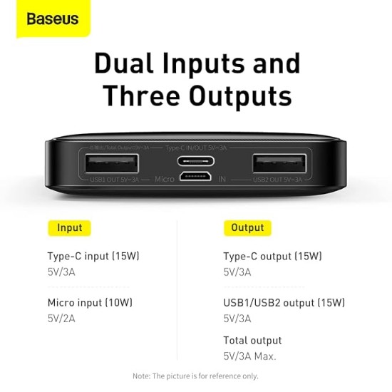 Baseus Blade Power Digital Display Fast Charging Power Bank HD Edition 20000mAh 100W Black (with Baseus Xiaobai Series Fast Charging Cable Type-C to T