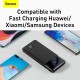 Baseus Blade Power Digital Display Fast Charging Power Bank HD Edition 20000mAh 100W Black (with Baseus Xiaobai Series Fast Charging Cable Type-C to T