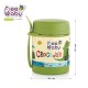 BEEBABY Steelios Double Vacuum Wall Insulated Food Jar Container with Spork (Spoon+Fork). Made of Food Grade Stainless Steel (SS304) for Toddlers, Babies. 100% BPA Free. 325 ML (Crocodile_Green)