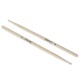 Juârez JRDS100 Wooden Drum Sticks – 5A Size, Maple Wood with Wooden Tips, Durable & Balanced for Drummers (Pair)