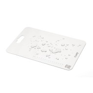 Clazkit Stainless Steel Chopping Board Vegetable,Fruit Cutting, Kneeding, Cake Prep, Heavy Duty Chopping-Board (Size 31.8CM X 21CM)