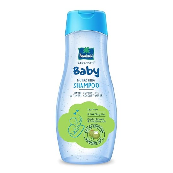 Parachute Advansed Baby Shampoo for Kids | Doctor Certified | Tear Free | Tender Coconut Water & Virgin Coconut Oil | Soft & Shiny Hair | 410ml Parachute Advansed Baby Shampoo for Kids | Doctor Certified | Tear Free | Tender Coconut Water & Virgin Coconut Oil | Soft & Shiny Hair | 410ml