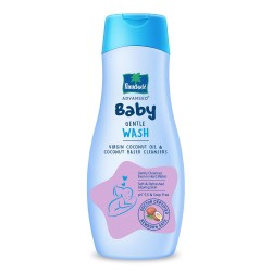 Parachute Advansed Baby Gentle Wash for New Born | Enriched with Virgin Coconut Oil | Gently cleanses in Hard water | Doctor certified | 410 ML