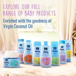 Parachute Advansed Baby Gentle Wash for New Born | Enriched with Virgin Coconut Oil | Gently cleanses in Hard water | Doctor certified | 410 ML