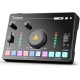 MAONO Audio Interface for Recording Studio, Audio Mixer with Noise Reduction, Pro-preamp, 48V Phantom Power, Special Effects, 8H Battery, Monitoring for Podcast Recording, Streaming, Singing-AMC2 NEO