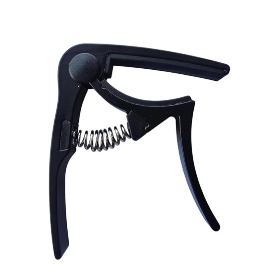Intern INT-GC-114 Guitar/Ukulele Capo Perfectly Designed for Electric and Acoustic Guitars, Ukulele, Banjo, Bass, Folk Guitars and Mandolin