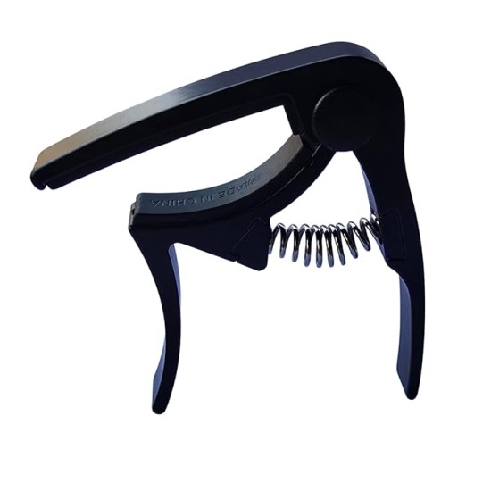 Intern INT-GC-114 Guitar/Ukulele Capo Perfectly Designed for Electric and Acoustic Guitars, Ukulele, Banjo, Bass, Folk Guitars and Mandolin