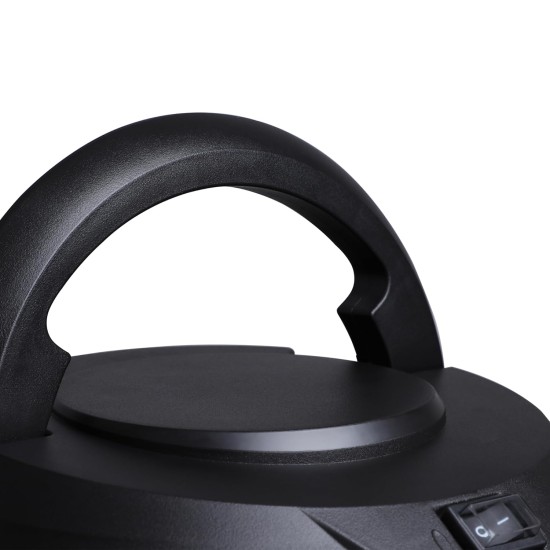 BLACK+DECKER BDWD08-B1 Wet and Dry Vacuum Cleaner with Cannister Body, 1000 W, Powerful Suction, 8L Capacity, 220V Vacuum Cleaner for Home Use, 1 Year Manufacturer Warranty(Red/Black)