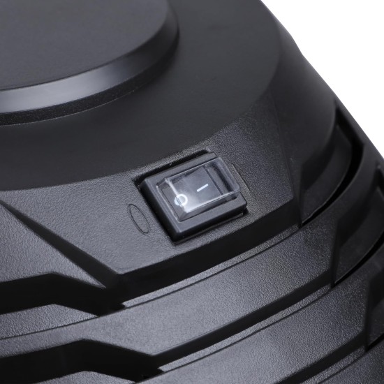 BLACK+DECKER BDWD08-B1 Wet and Dry Vacuum Cleaner with Cannister Body, 1000 W, Powerful Suction, 8L Capacity, 220V Vacuum Cleaner for Home Use, 1 Year Manufacturer Warranty(Red/Black)