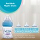 Vega Baby & Mom Tritan Feeding Bottle 150ml Wide Neck - Blue|Made of Durable Tritan| BPA/BPS Free | Shatter Proof | Suitable for 0+ Month Babies,(VBFB4-03)